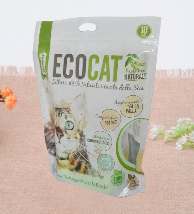 Pet food packaging bag